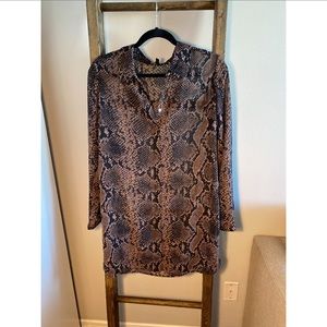Sheer Tunic Top